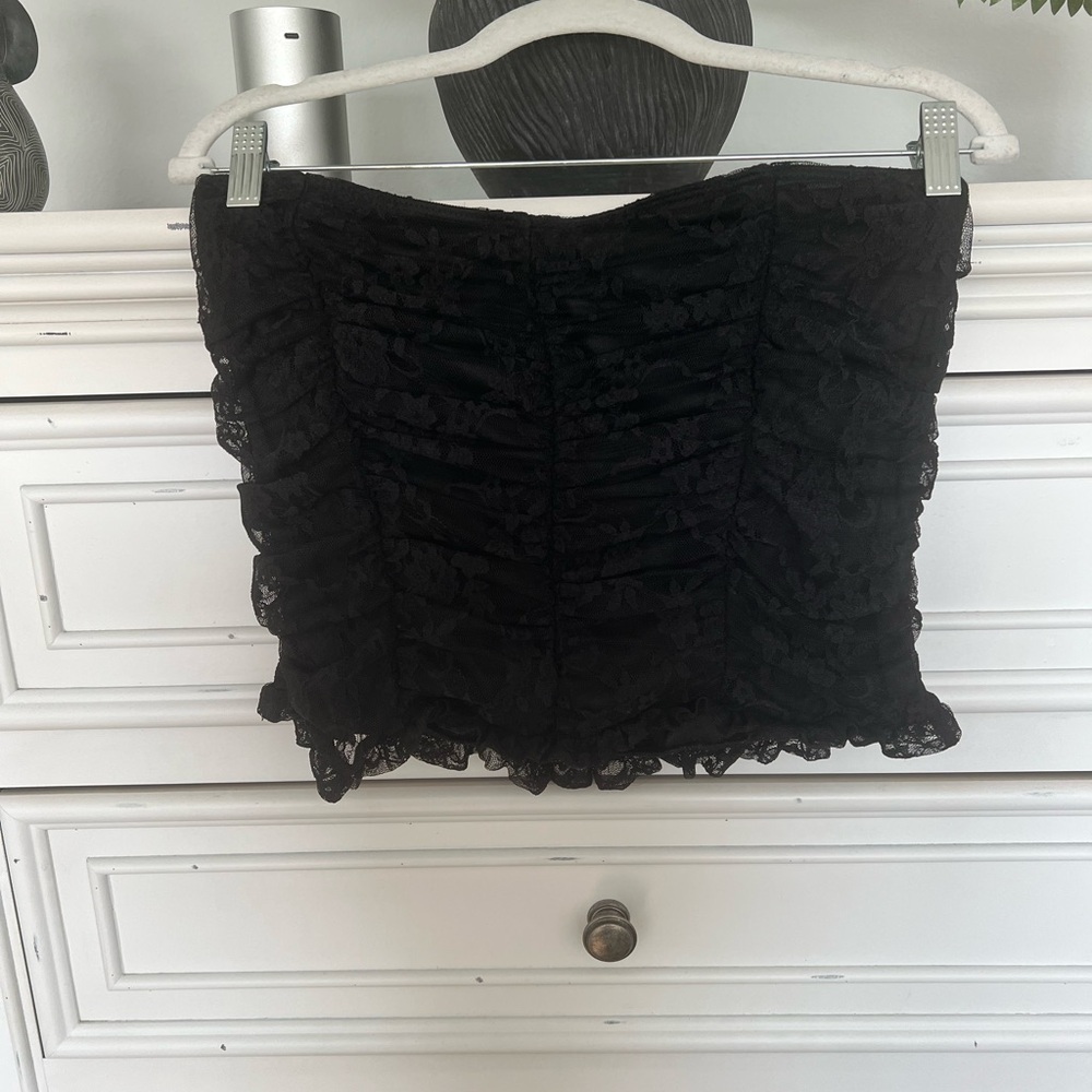 Urban Renewal Black Lace Skirt